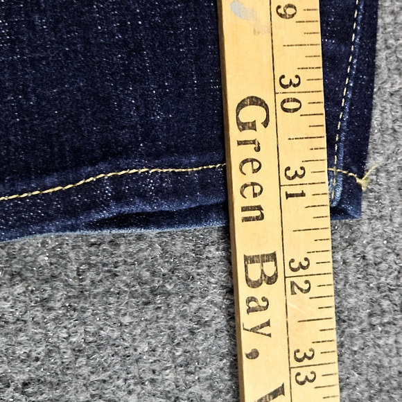 Levis Jeans Classic Bootcut Size 10 (31x31) Blue Denim Mid Rise Stretch - Picture 8 of 9